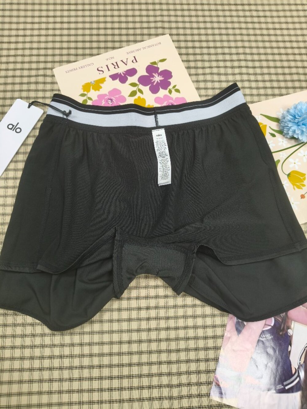 NWT Alo Yoga Black Match Point Tennis Skirt🩰(Built-in Shorts) Fast shipping🚚 - Picture 5 of 7